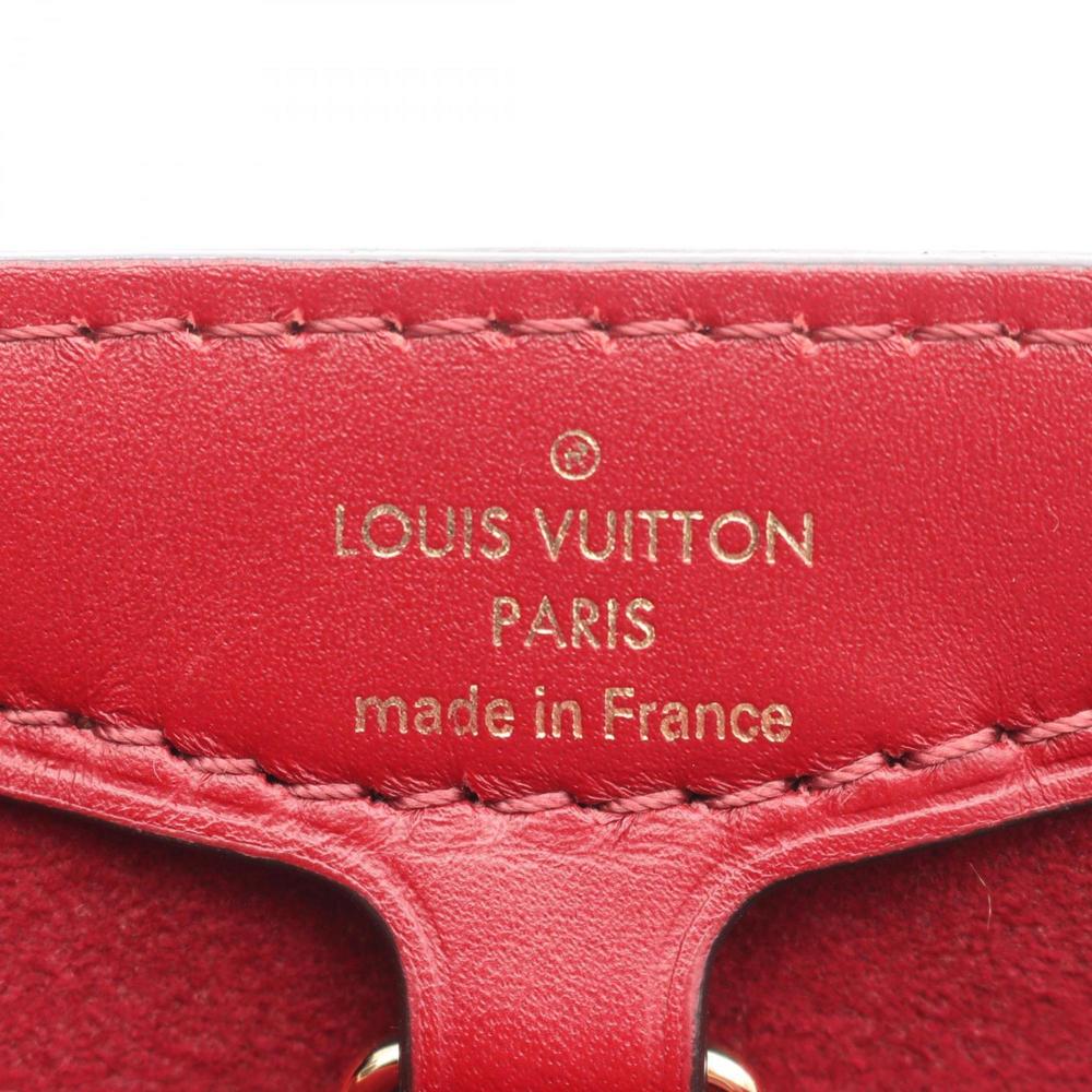 Louis Vuitton Belmont NV MM Damier Ebene Cherry Berry Tote Bag, Coated Canvas... - Picture 4 of 6